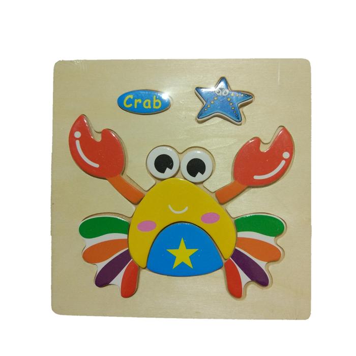 Gambar Mainan Edukasi Anak Puzzle Kayu - Dragonfly dari Diaz Shop 01 undefined Tokopedia