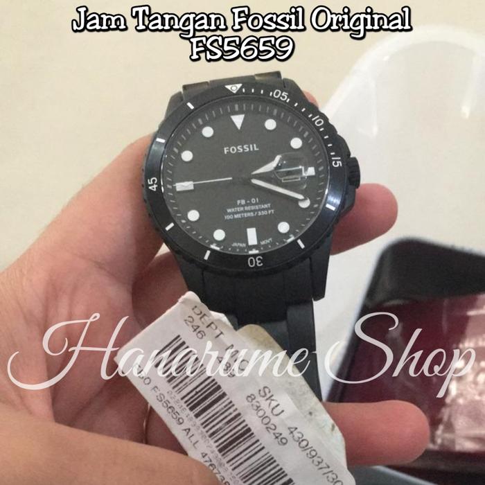 Jual Jam Fossil Original FB01 Black 