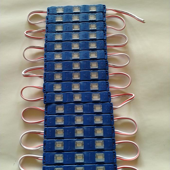 Gambar Led modul injeksi 3 mata 12v ( 6 warna ) - Biru dari Sinar_Anugerah_Electric undefined Tokopedia
