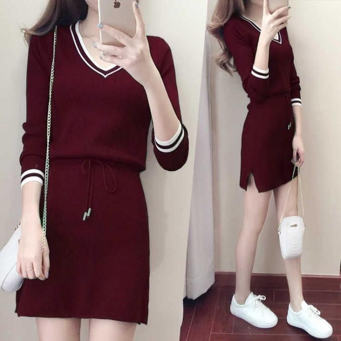 Jual mini dress casual dress simply 