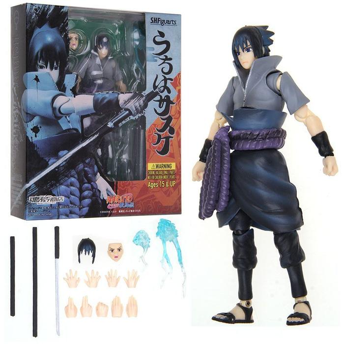 Gambar Action figure SHF Naruto Sasuke - Sasuke Model 2 dari Marcelibonk Oshop undefined Tokopedia