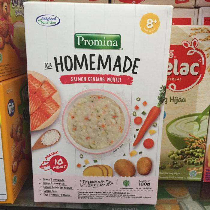 Gambar Promina Homemade salmon kentang wortel 100gr dari Cherilbaby undefined Tokopedia