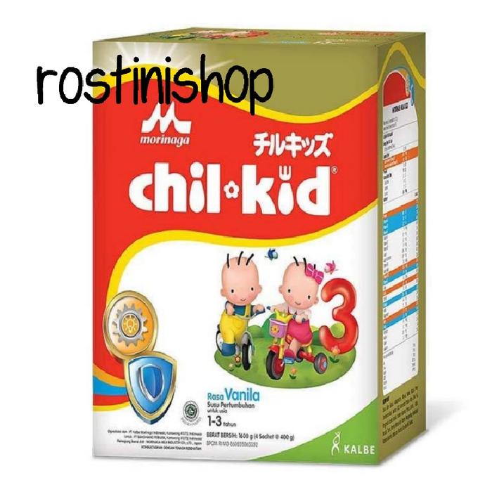 Gambar Morinaga Chil Kid Vanila Susu Formula [1600 g/ Box] dari rostinishop undefined Tokopedia