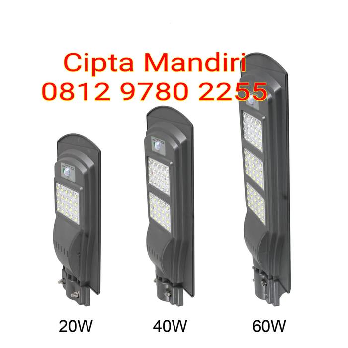 Gambar Lampu jalan led PJU 40w solar cell panel 40watt all in one 40 watt dari Cipta Mandiri LTC undefined Tokopedia