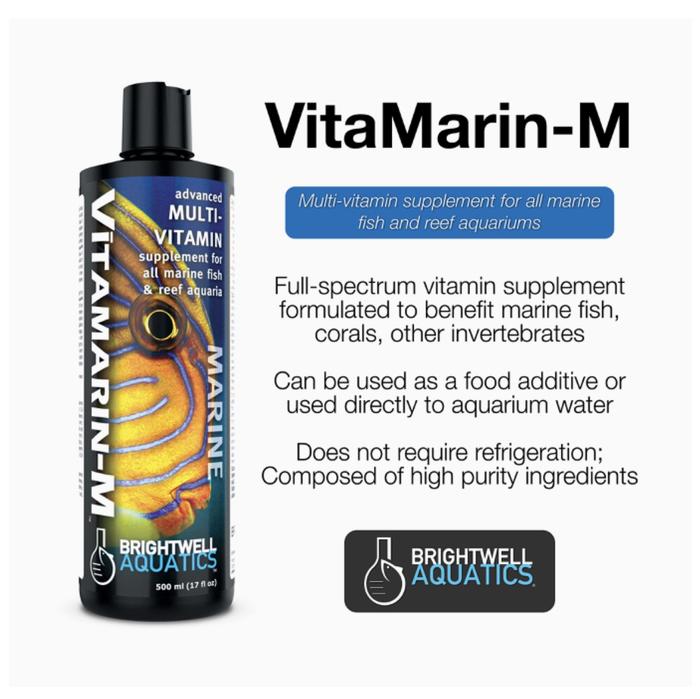 Gambar Vitamarin M (Multi-Vitamin untuk ikan & koral) size 125ml dari SENAYAN MARINE undefined Tokopedia
