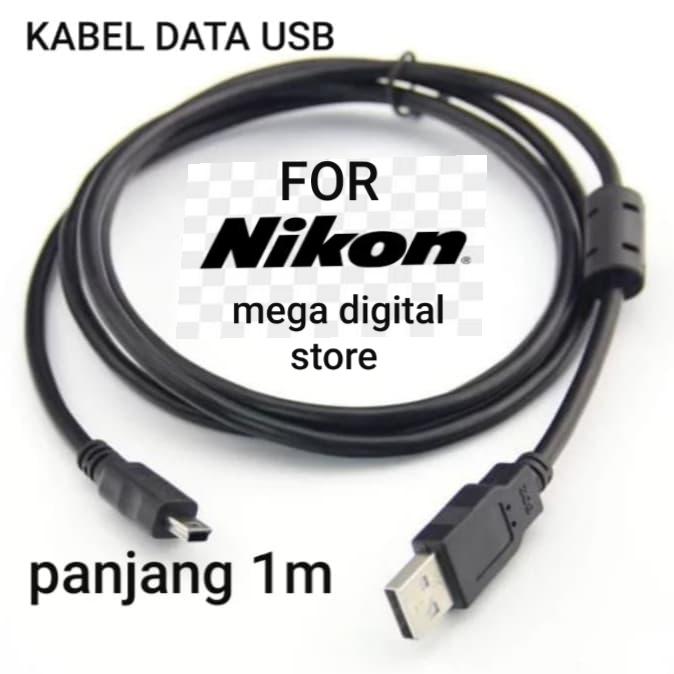 Jual KABEL DATA USB FOR CAMERA NIKON D80,D90,D70S,D70,D7000,D100