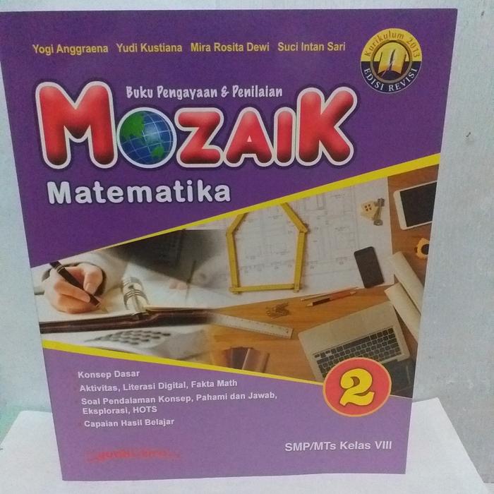 Jual Buku Mozaik Matematika Smpmts Kelas 2 Yudistira - Jakarta Selatan - Toko Buku Ramoedya Tokopedia
