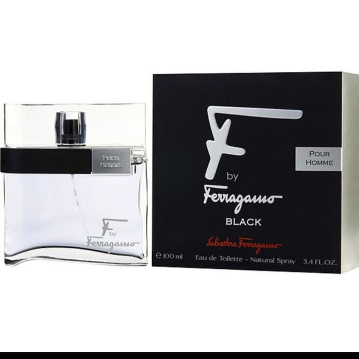 Jual Salvatore Ferragamo F Black 