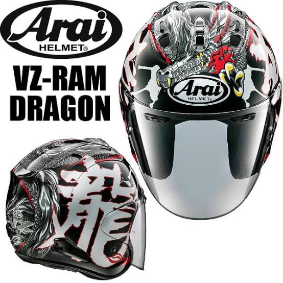 Jual Arai Vz Ram Dragon Jakarta Selatan Rc Motogarage Tokopedia