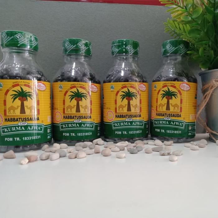 Gambar Habbatusauda cap Kurma Ajwa isi 210 kapsul dari kurmaku67 undefined Tokopedia