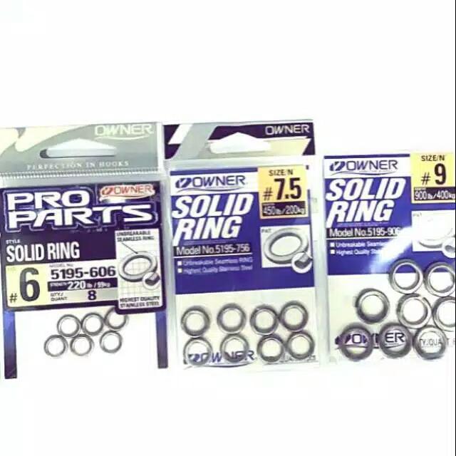 Gambar Solid Ring Owner | Rangkaian Pancing - Solid Ring, 5195-606 No.6 dari Bhinneka Pancing undefined Tokopedia