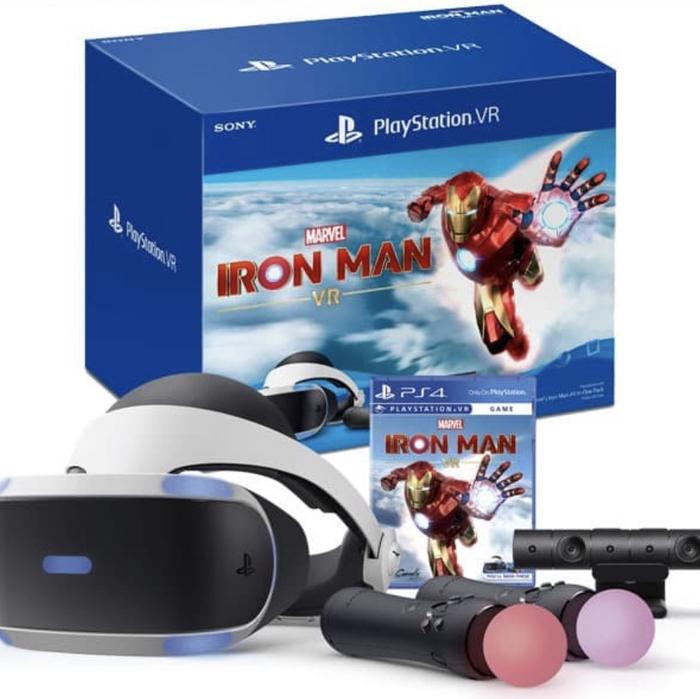 Iron Man Ps4 Vr Bundle On Sale Jual PSVR Playstation VR Iron