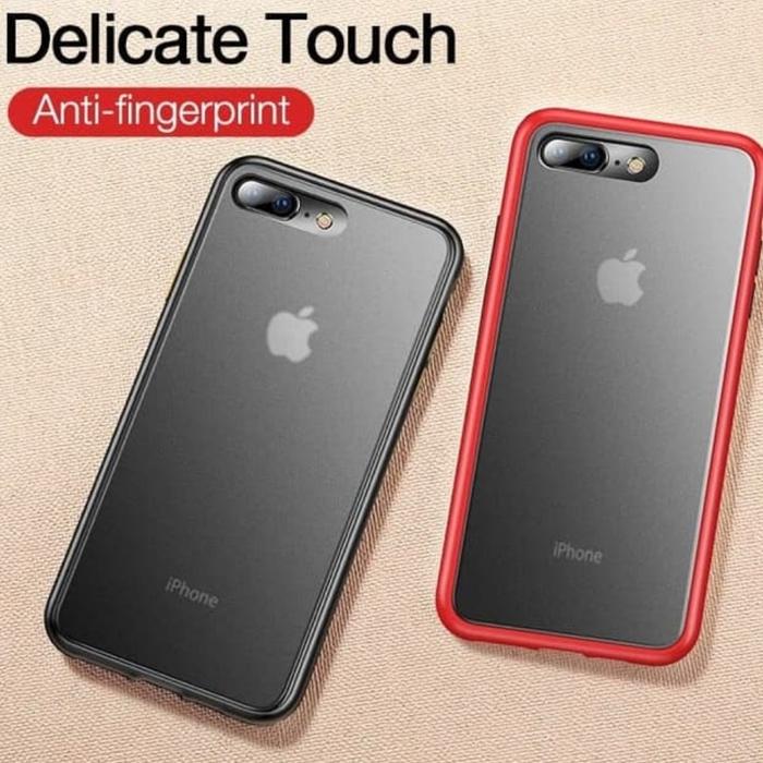 Gambar CASE IPHONE 6 6S 7 8 / 6 6S 7 8 PLUS - CASING MATTE ARMOR COLOR - Biru, IPHONE 6 PLUS dari SR Dynasty undefined Tokopedia