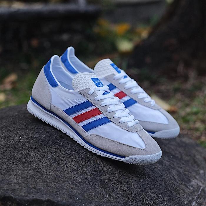 SEPATU PRIA / SEPATU SNEAKERS / ADIDAS SL 72 WHITE FRANCE ORIGINAL - 43 di  Tgr Original | Tokopedia