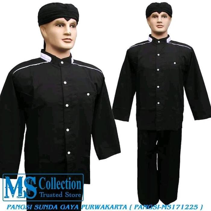 Gambar baju pangsi gaya purwakarta - Hitam, S dari Habibie collection_NEW undefined Tokopedia