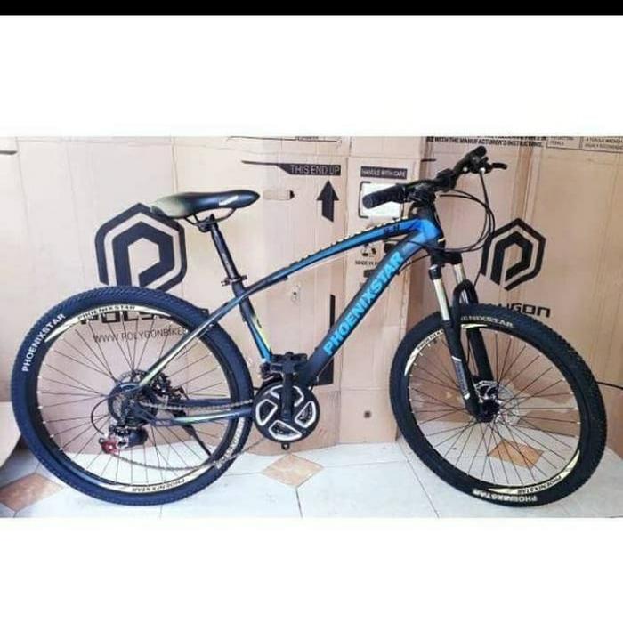 Gambar Sepeda Gunung MTB Phoenix Star 26" Inci Keren Harga Termurah dari Eatoreh undefined 5 Tokopedia
