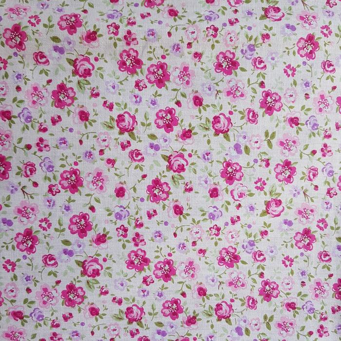 Gambar Kain Katun Premium Swan Lebar 11cm HARGA PER SETENGAH METER - Merah Muda dari SatchynMitchy undefined Tokopedia