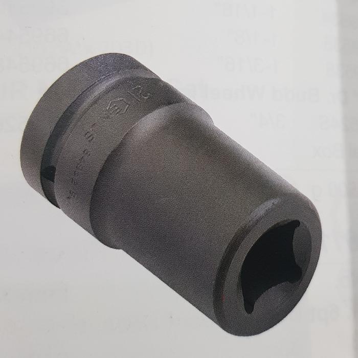 Gambar genius deep impact metric budd wheel socket drive 1 inch untuk roda - 19mm dari Geniustools undefined Tokopedia