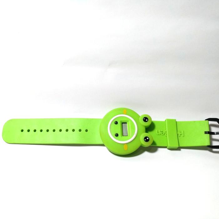 Jam Tangan Anak Hokben Hoka Bento Kodok Frog Happy Meal Watch Katak