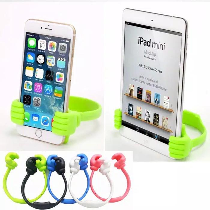 Gambar Stand Holder Pegangan HP Oke Dudukan Tablet Smartphone Universal - dari ceriashop93 undefined Tokopedia