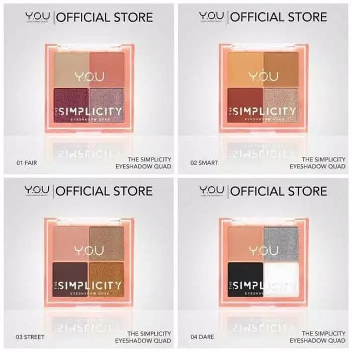 Gambar Y.O.U Eyeshadow Simplicity - 02 SMART dari Bellsneedbag Shop undefined Tokopedia