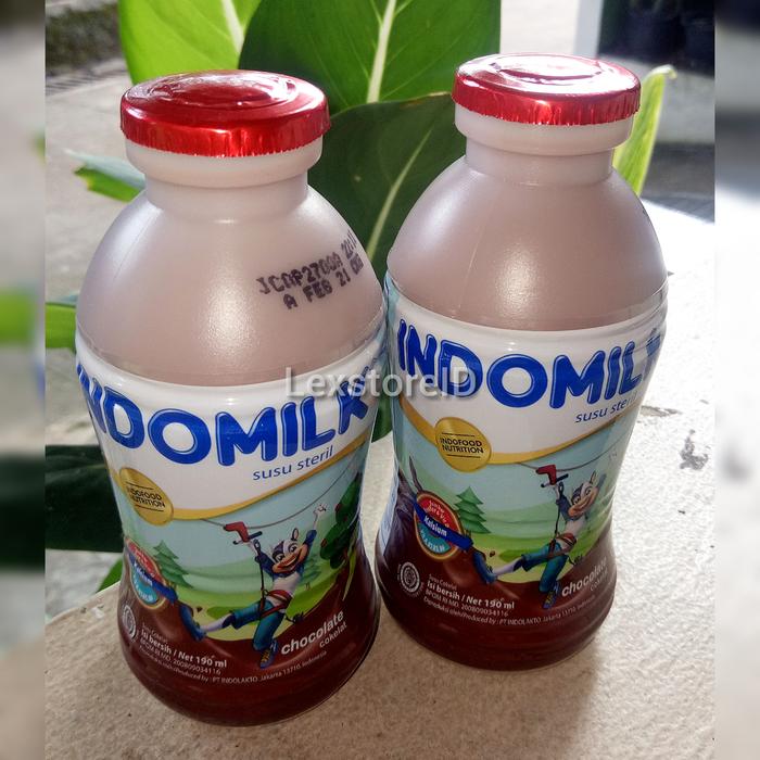 Gambar Indomilk susu cair botol 190 ml - Coklat / Strawbery - Coklat dari lexstoreID undefined 2 Tokopedia