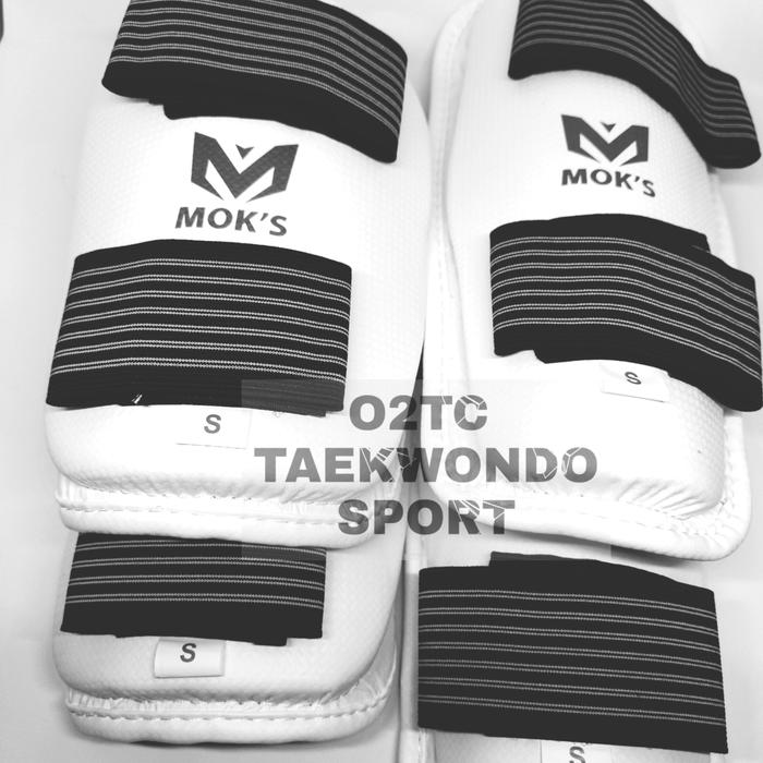 Gambar PELINDUNG MOKS KAKI TANGAN TAEKWONDO - Putih, XS dari O2TCSPORT undefined Tokopedia