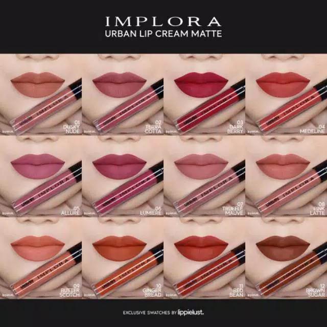 Jual Lipstik Implora No 1 2 3 Lengkap No 10 Kab Boyolali Kenzo Market Tokopedia Lipstik implora matte no 10