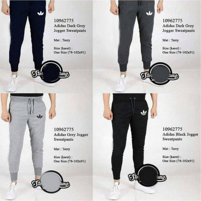 Gambar Celana Training Model Jogger Anak Tanggung - Sweatpants - Putih dari KulitKacang undefined Tokopedia