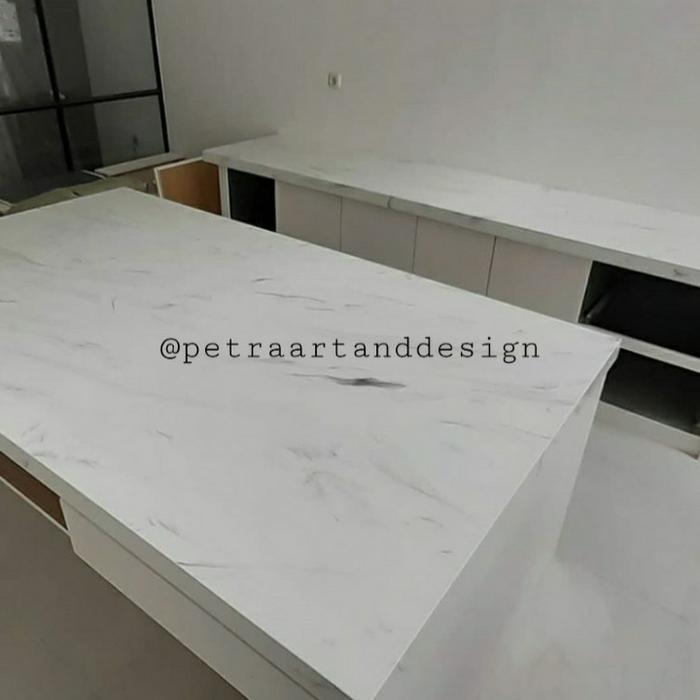 Gambar Top table solid surface Bp.S, kelapa gading dari Petra art & design undefined Tokopedia