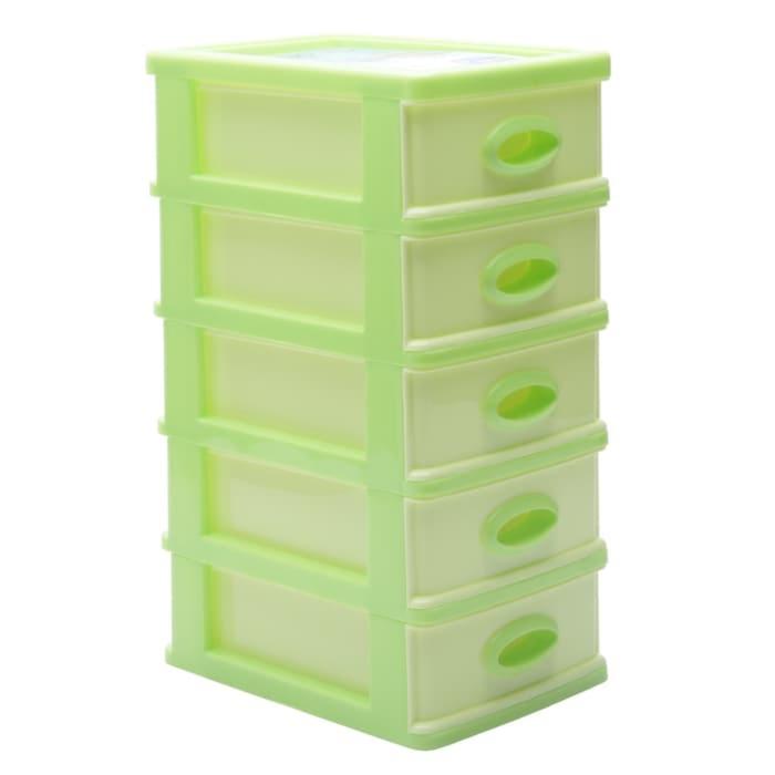 Gambar LACI KECIL AKSESORIS/ MINI CONTAINER FELICIA SUSUN 5 SHINPO 363-5 dari Perabot Felzo138 undefined Tokopedia