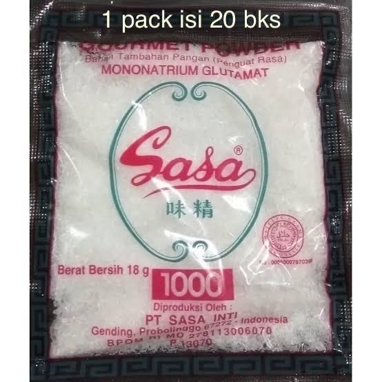 Gambar Mecin Sasa @ 1000 (1 pack isi 20 bks) dari Toko Atong Grosir undefined Tokopedia