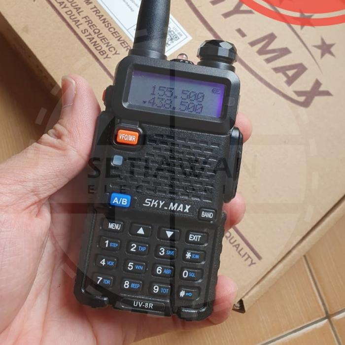 Gambar Handy Talky HT SKY MAX UV 8R (VHF & UHF) dari Setiawan Electronics undefined Tokopedia