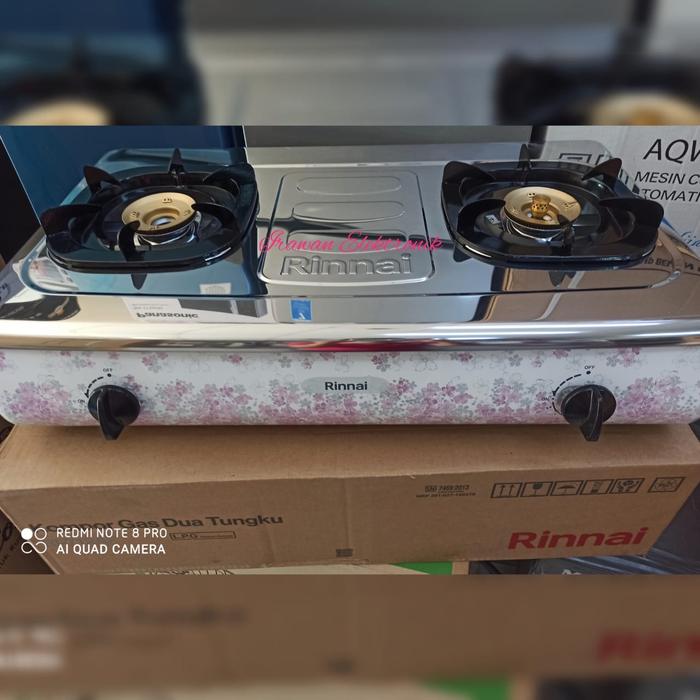Jual Kompor Rinnai RI-712AF 712 AF Kompor Gas 2 tungku Motif Sakura Pink -  Kota Bekasi - Irawan Elektronik | Tokopedia