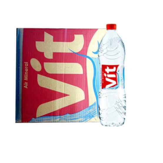 Gambar air mineral vit botol 1500 ml 12 pcs dari aneka sembako depok undefined Tokopedia