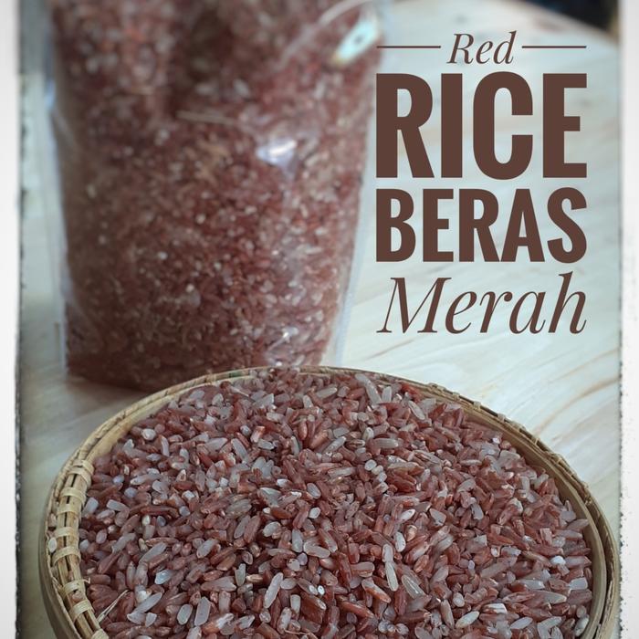 Jual Red Rice Beras Merah 500gr Non Anik Kota Bekasi Dapur Bunda Afsha 