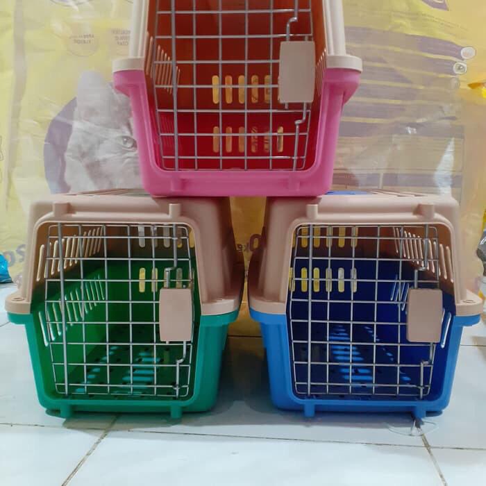 Pet Cargo Pet Transport Pet Carrier Pet Voyager Size 50x30x30 di  Whiteychat Tokopedia