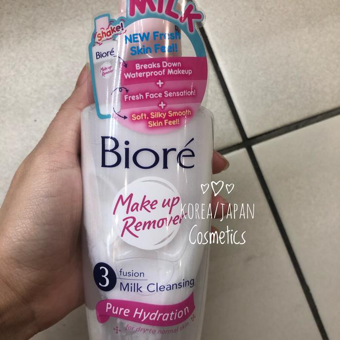 biore 3 fusion milk cleansing