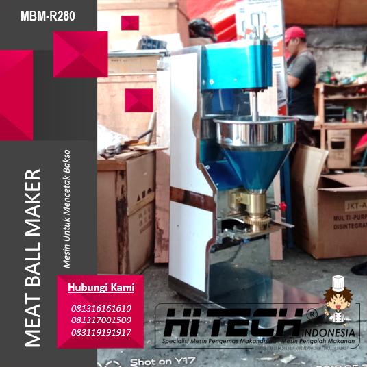 Gambar Mesin Cetak Bakso MBM - R280 Mesin Pencetak Bakso Fomac MBM-R280 dari HITECH Indonesia Mesin undefined Tokopedia