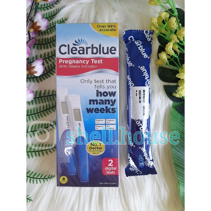 Jual Clearblue Digital Pregnancy Test Original Tes Pack Clear Blue Kota Depok Shellhouse Tokopedia