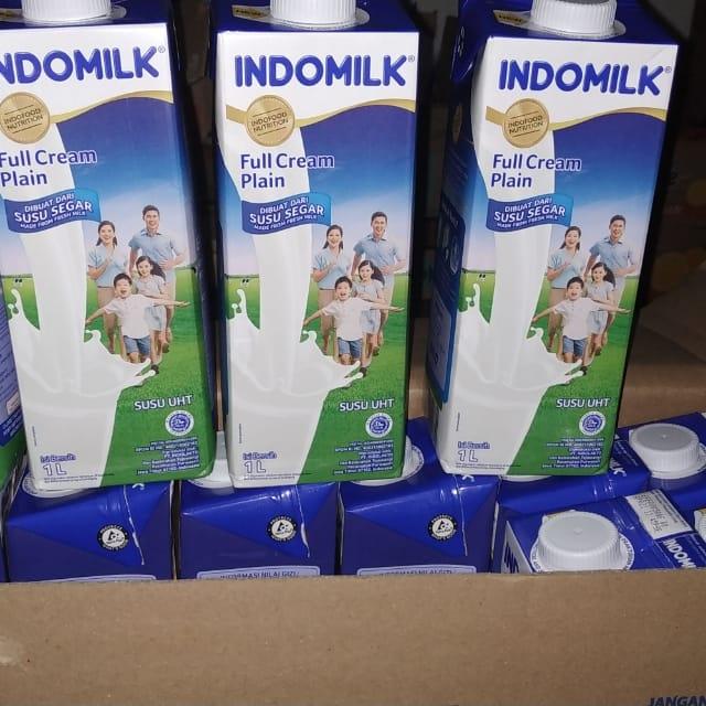 Gambar susu indomilk UHT 1L dari raihanunshop undefined Tokopedia
