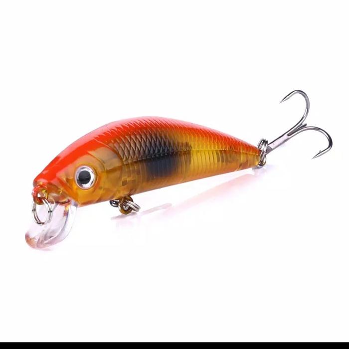 Gambar HENGJIA UMPAN PANCING MINNOW MEMANCING IKAN FISHING LURE 7cm/8.1G - No 4 dari jihan fishing undefined Tokopedia