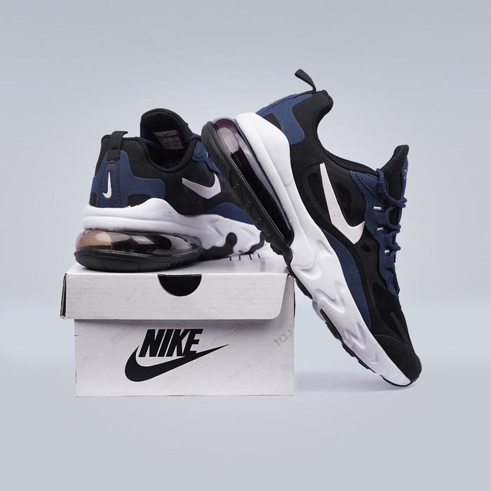 Tokopedia Nike Air Max 270 Grau Blau Nike Air Max 270 React Man Shoes