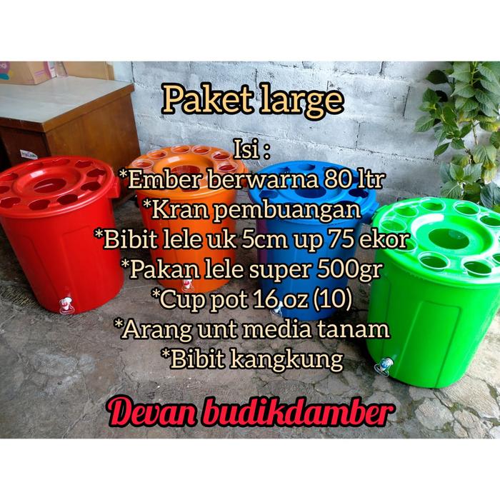 Gambar ember budikdamber lele dari DevanBudikdamber undefined Tokopedia