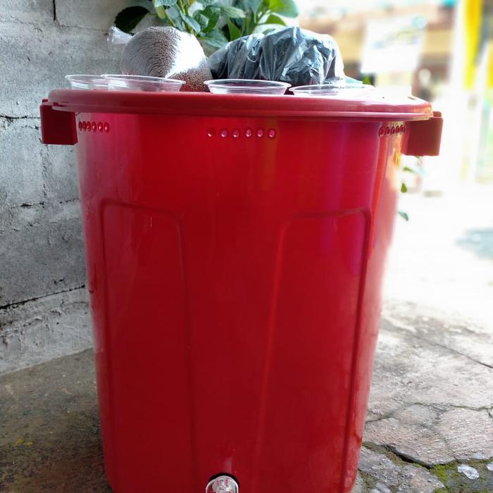 Gambar ember budikdamber lele - Merah dari DevanBudikdamber undefined Tokopedia