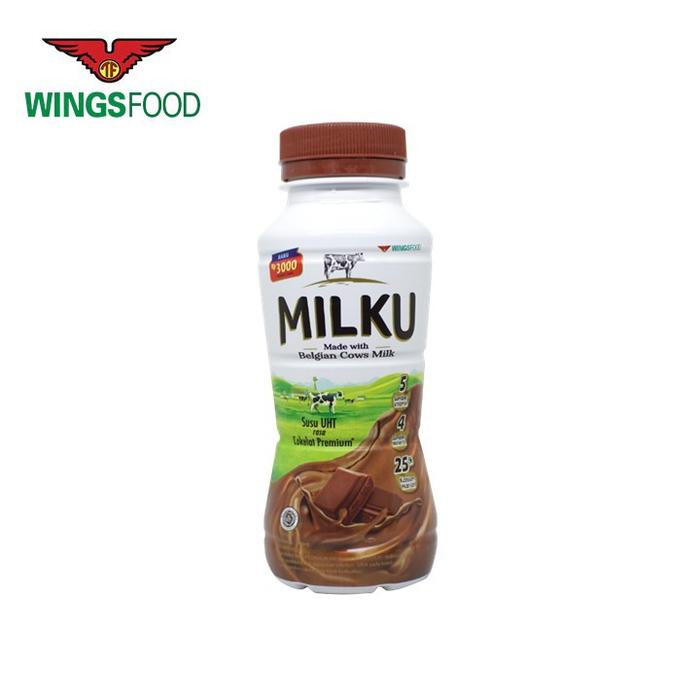 Gambar MILKU SUSU COKLAT UHT 200 ML dari Kelontong Slamet undefined Tokopedia
