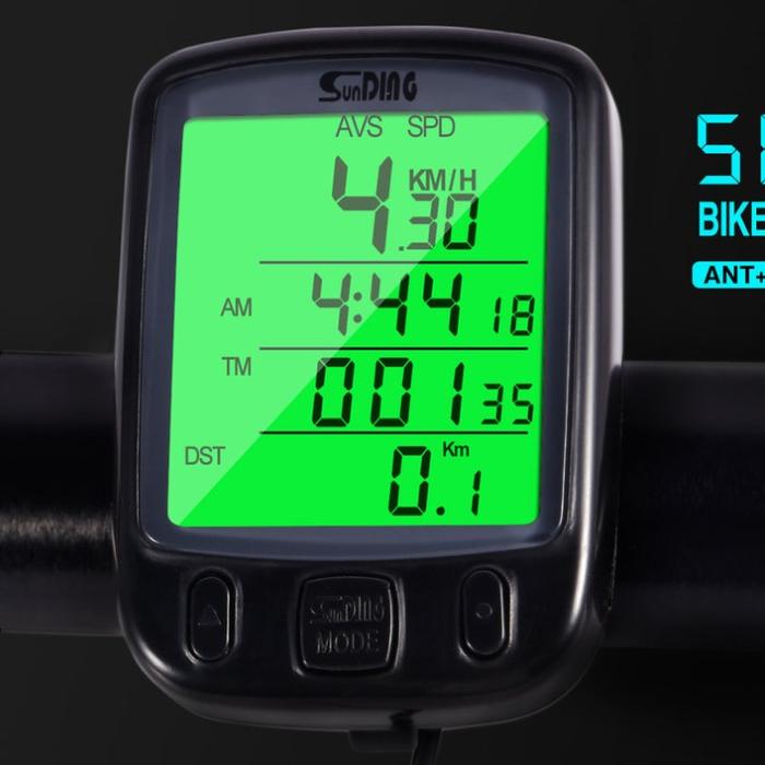 Gambar SUNDING Spedometer Odometer Sepeda Speedometer Alat Ukur Kecepatan - Model Backlight dari Gadget Therapy undefined Tokopedia