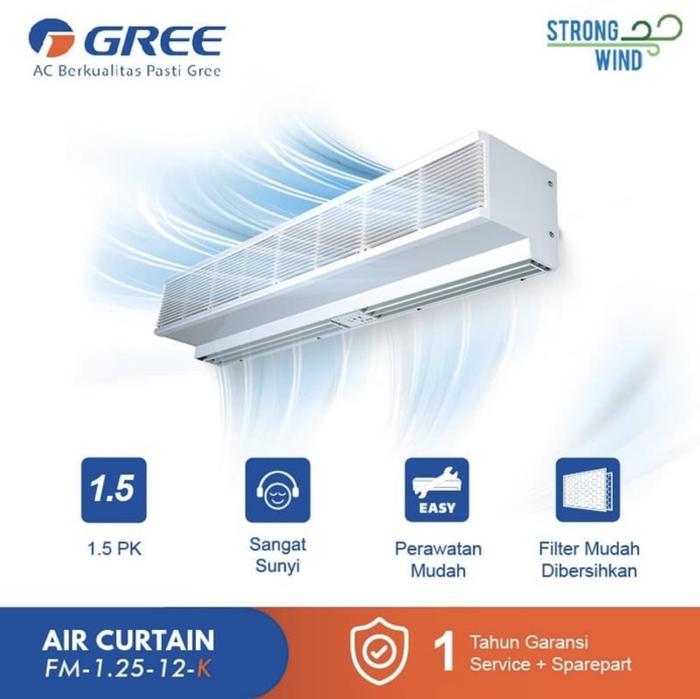 Gambar Gree Air Curtain FM 125-12k 120 cm Garansi Resmi dari 89 elektronik undefined Tokopedia