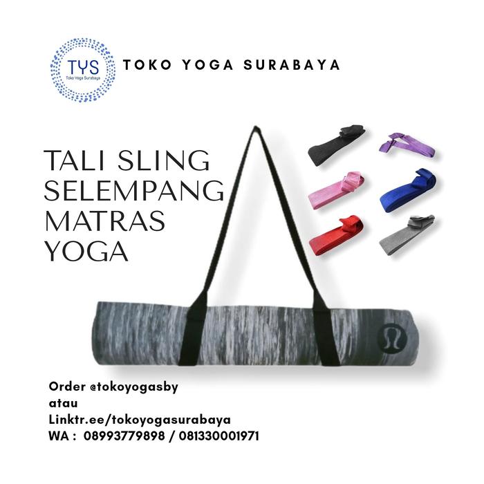 Gambar Tali Sling Selempang Matras Yoga dari Toko Yoga Surabaya undefined Tokopedia