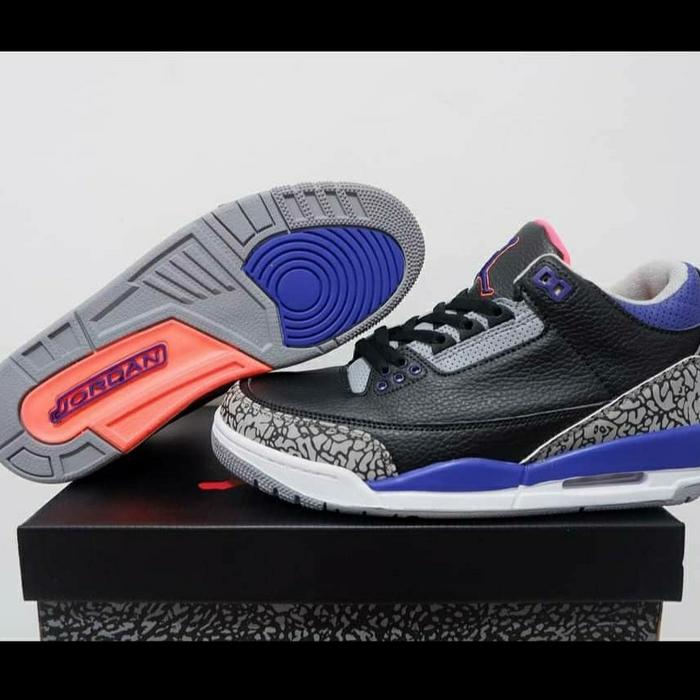 retro 3 purple